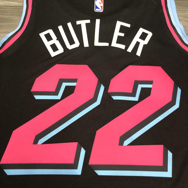 Regata Miami Heat Vice Night Edition Jimmy Butler Preta