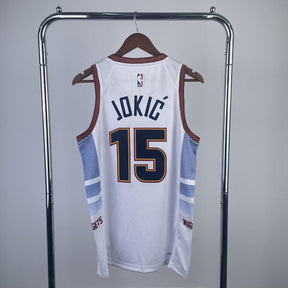 Regata Denver Nuggets City Edition 22/23 Nikola Jokic Branca
