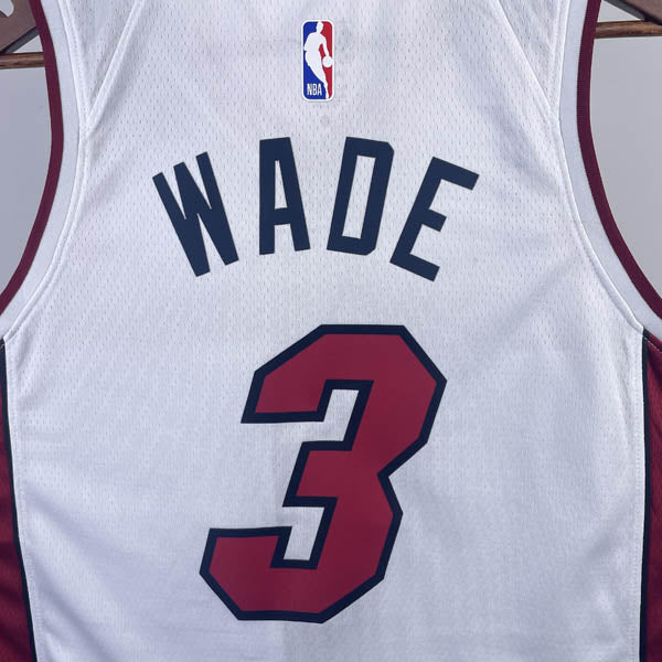 Regata Miami Heat Association Edition Dwayne Wade Branca
