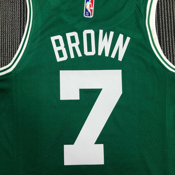 Regata Boston Celtics Edição 75 anos 21/22 Jaylen Brown Verde