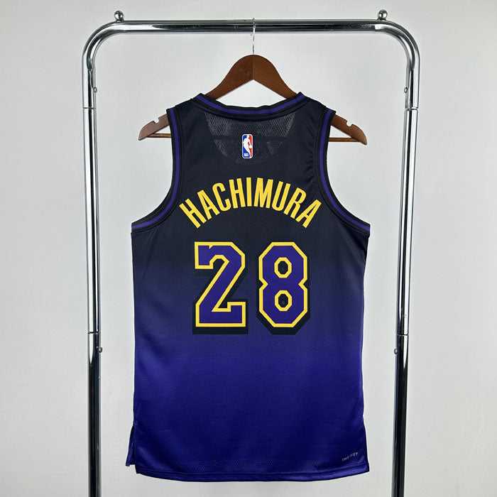 Regata Los Angeles Lakers City Edition 24/25 Rui Hachimura
