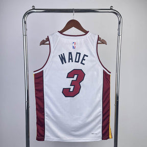 Regata Miami Heat Association Edition Dwayne Wade Branca