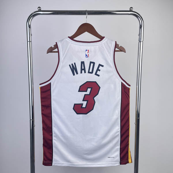 Regata Miami Heat Association Edition Dwayne Wade Branca