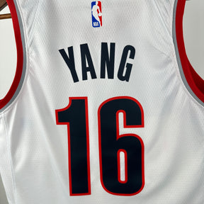 Regata Portland Trail Blazers Icon Edition Yang Branca