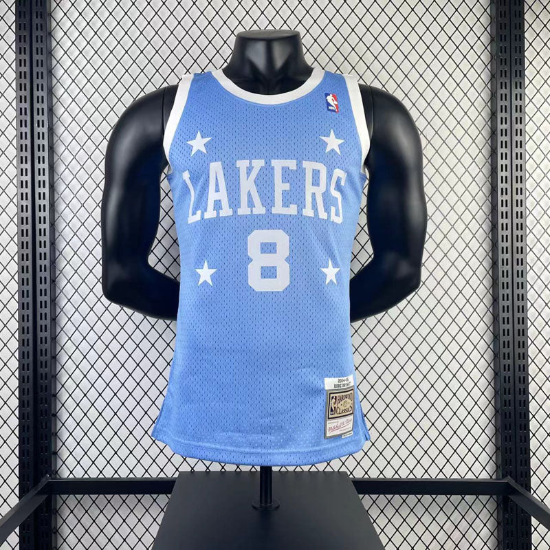 Regata Lakers Retrô Mitchell & Ness 2004/2005 Kobe Bryant Azul