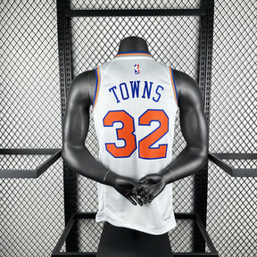 Regata New York Knicks Association Edition 24/25 Karl-Anthony Towns Branca