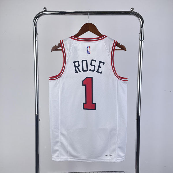 Regata Chicago Bulls Association Edition Derrick Rose Branca
