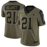 Camisa Dallas Cowboys Vapor Limited Salute To Service 2021