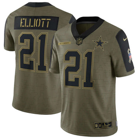 Camisa Dallas Cowboys Vapor Limited Salute To Service 2021