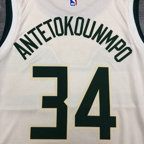 Regata Milwaukee Bucks City Edition 18/19 Giannis Antetokounmpo Creme