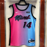 Regata Miami Heat City Edition 20/21 Tyler Herro Rosa e Azul