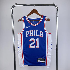 Regata Philadelphia 76ers Icon Edition 24/25 Joel Embiid Azul