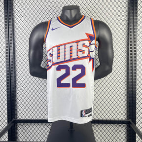 Regata Phoenix Suns Association Edition 24/25 Deandre Ayton Branca