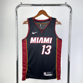 Regata Miami Heat Icon Edition 24/25 Bam Adebayo Preta