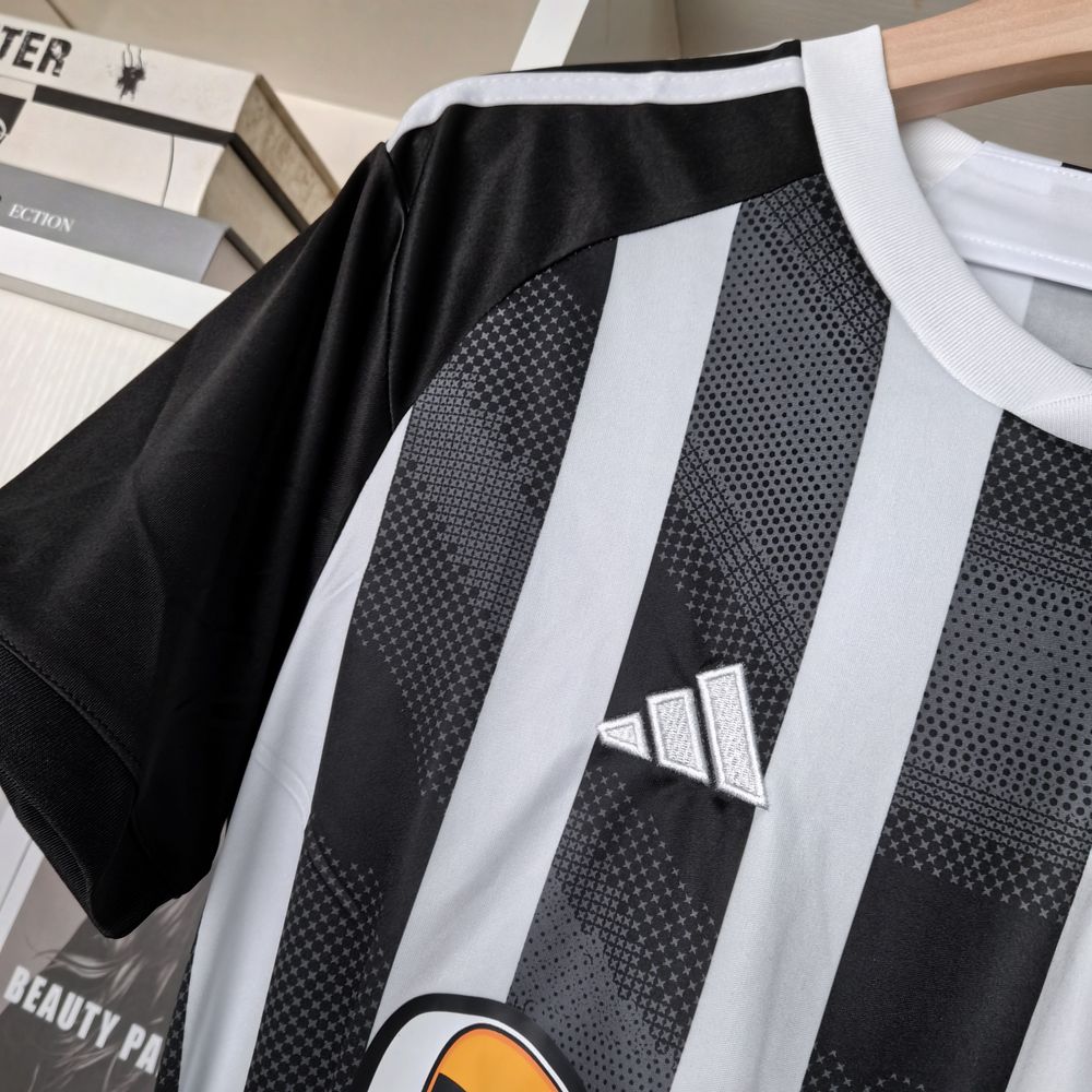 Camisa Atlético MG 2025 Preta e Branca
