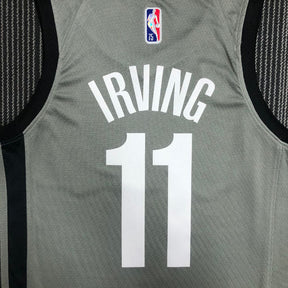 Regata Brooklyn Nets Edição 75 anos 21/22 Kyrie Irving Cinza