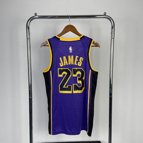 Regata Los Angeles Lakers Statement 24/25 LeBron James Roxa