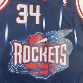 Regata Houston Rockets Retrô Mitchell & Ness 1996/1997 Hakeem Olajuwon