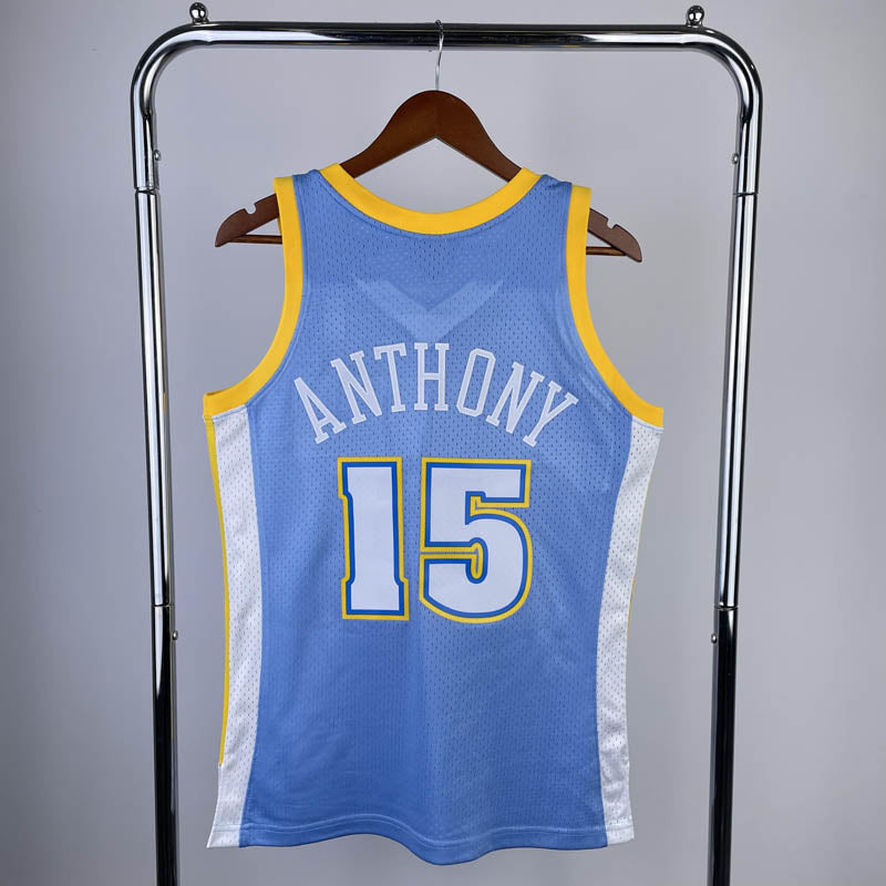 Regata Denver Nuggets Retrô Mitchell & Ness 2003/2004 Carmelo Anthony