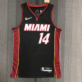 Regata Miami Heat Icon Edição 75 anos Tyler Herro Preta