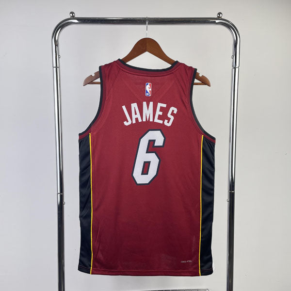 Regata Miami Heat Statement Edition LeBron James Vermelha