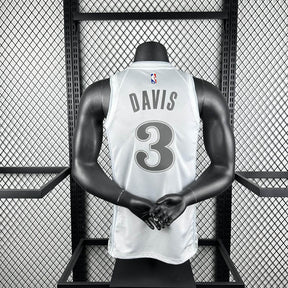 Regata Dallas Mavericks City Edition 24/25 Anthony Davis Branca