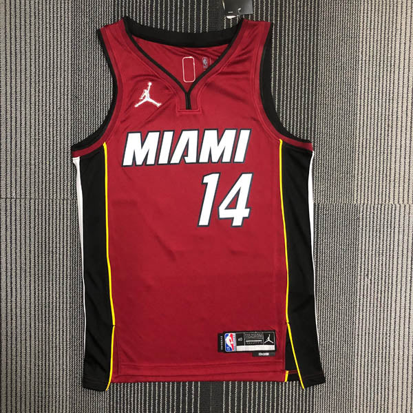 Regata Miami Heat Statement Edição 75 anos Tyler Herro Vermelha