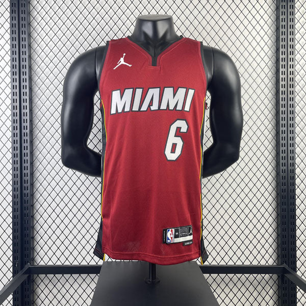 Regata Miami Heat Statement Edition LeBron James Vermelha