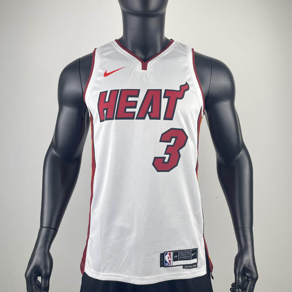 Regata Miami Heat Association Edition Dwayne Wade Branca