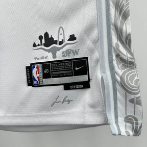 Regata Dallas Mavericks City Edition 24/25 Anthony Davis Branca