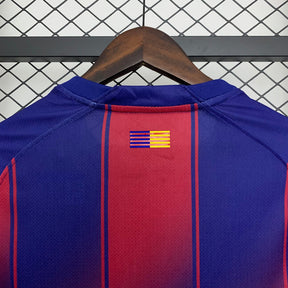 Camisa Barcelona 25-26 Vermelha e Azul