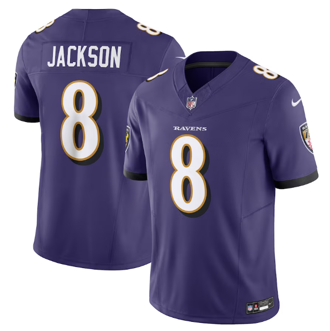 Camisa Baltimore Ravens Vapor F.U.S.E. Limited Roxa