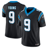 Camisa Carolina Panthers Vapor F.U.S.E. Limited Preta YOUNG
